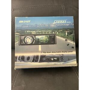 Sumas media SM-310T 3” TFT monitor w/detachable display panel- NOS
